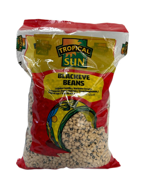 Tropical Sun Blackeye Beans 2KG