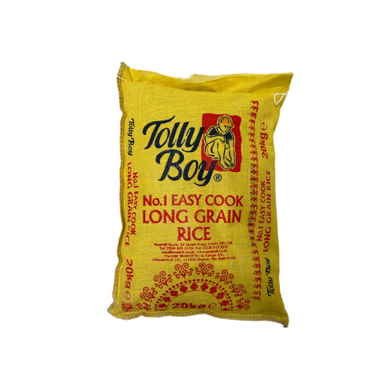 Tolly Boy Easy Cook Long Grain Rice 20kg