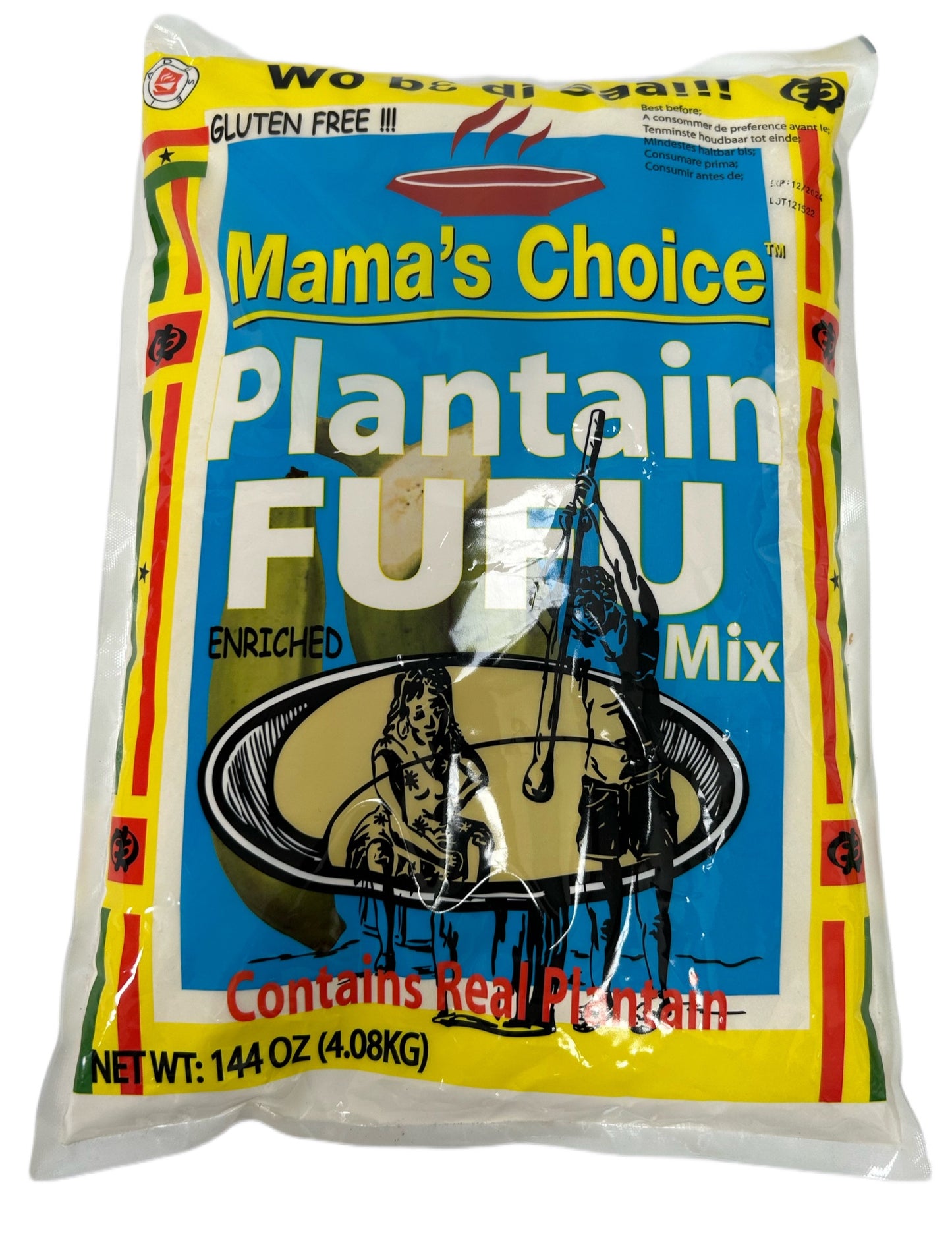 Mama’s Choice Plantain Fufu 4.08kg