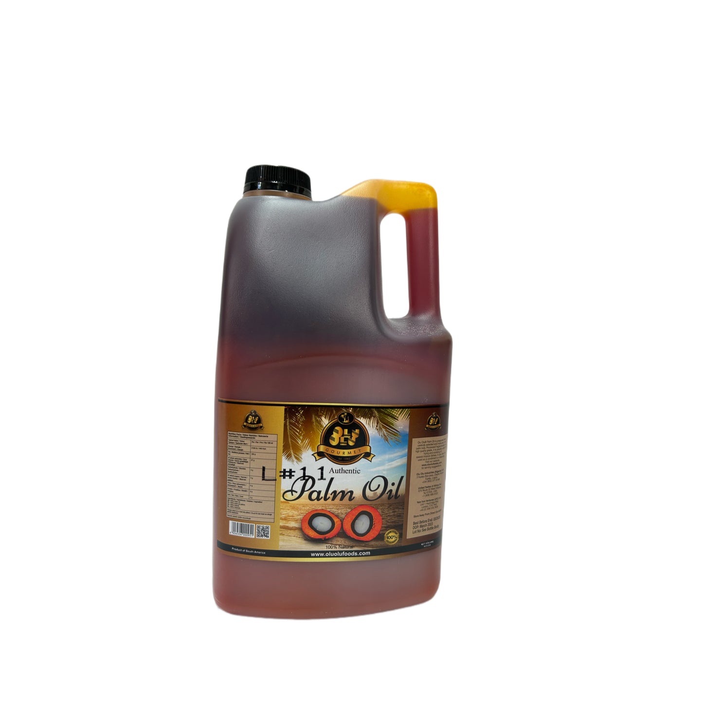 Gourmet palm oil 4L