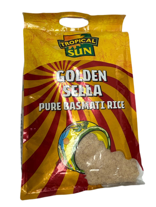 Tropical Sun Golden Sella Basmati Rice 10kg