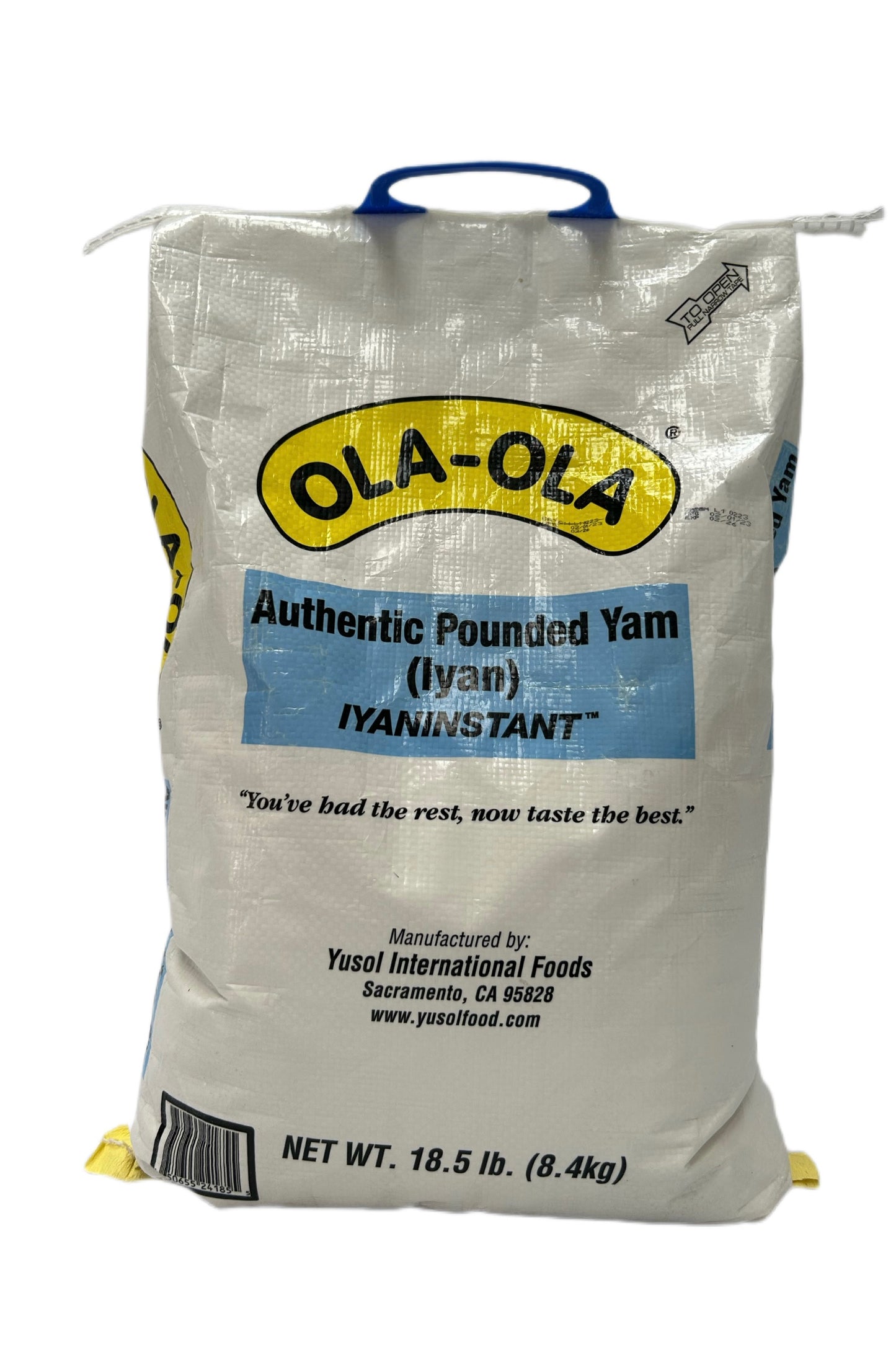 OLA-OLA authentic pounded yam (Iyan) 8.4KG