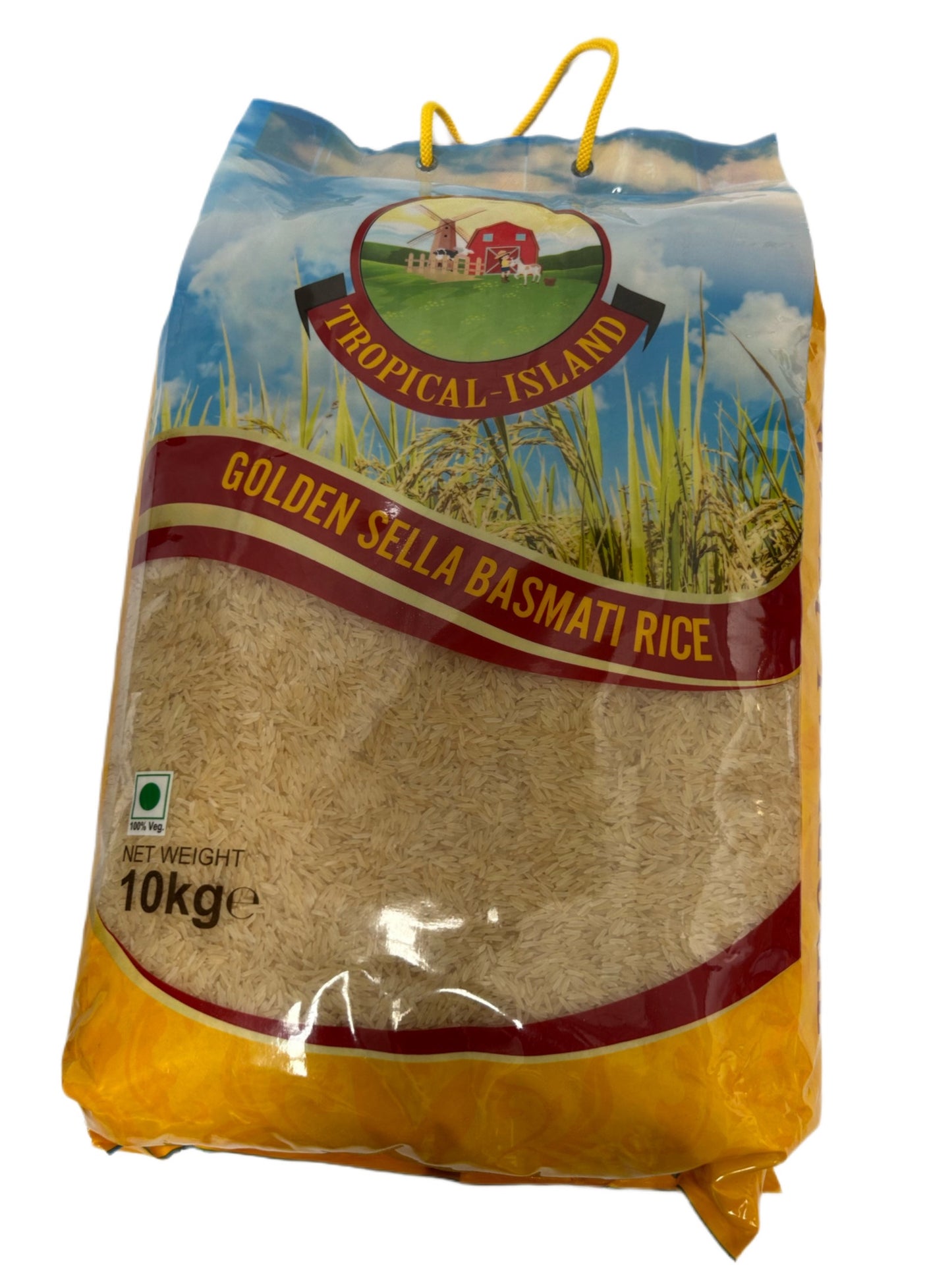 Tropical Island Golden Sella Basmati Rice 10kg