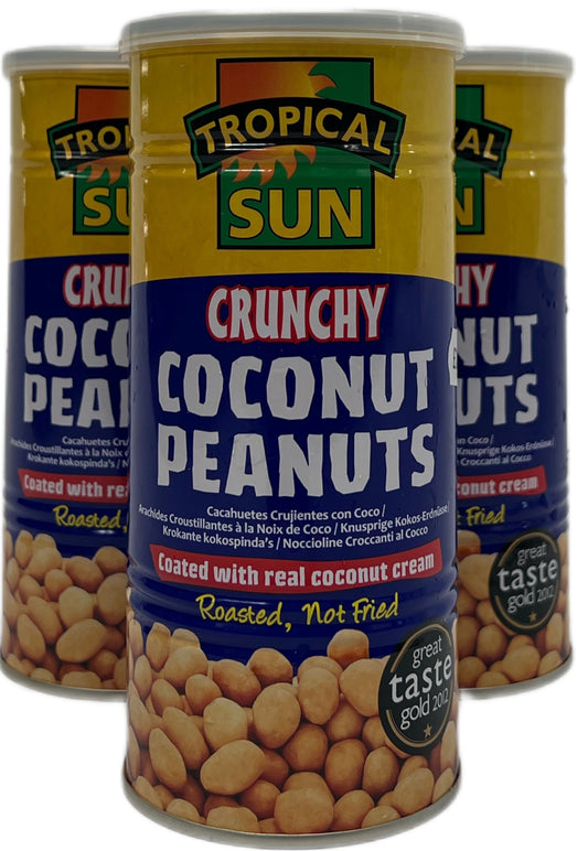 Tropical Sun Crunchy Coconut Peanuts 330g